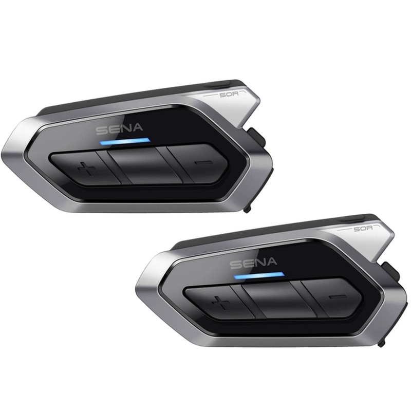 Sæt med 2 Bluetooth-håndfri headset SENA 50R