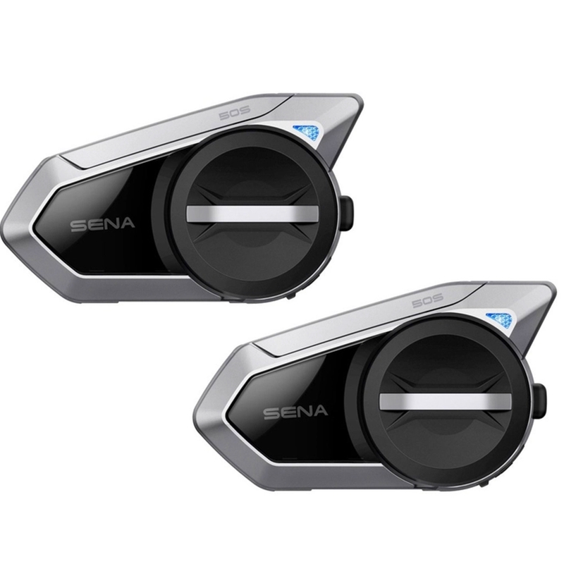 Sæt med 2 Bluetooth Intercom håndfri headset SENA 50S