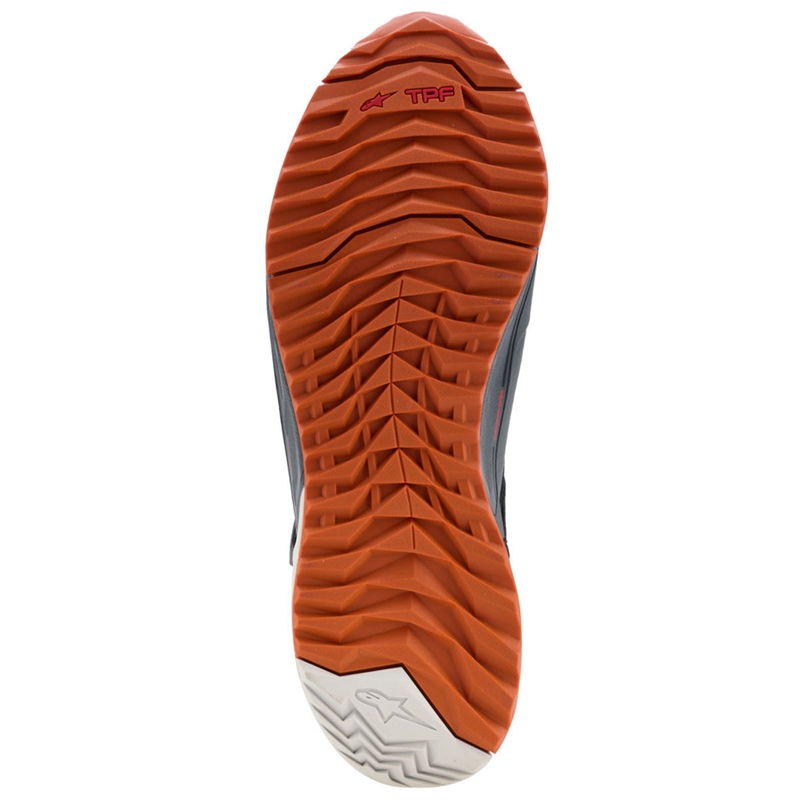 Alpinestars CR-X Drystar motorcykelstøvler sort-mørkegrå-orange