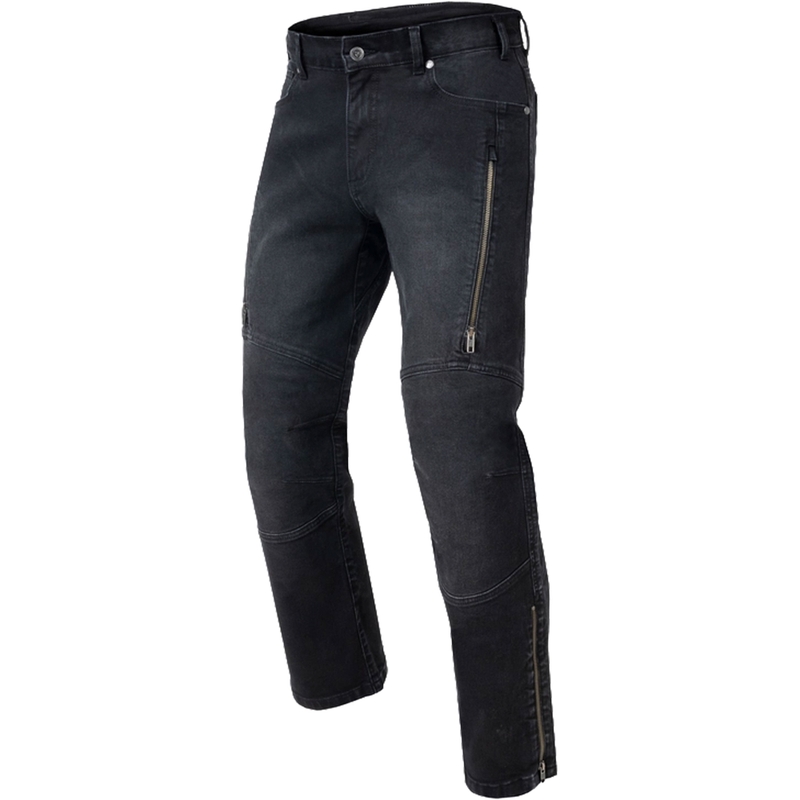 Rebelhorn Hawk III sorte motorcykeljeans udsalg