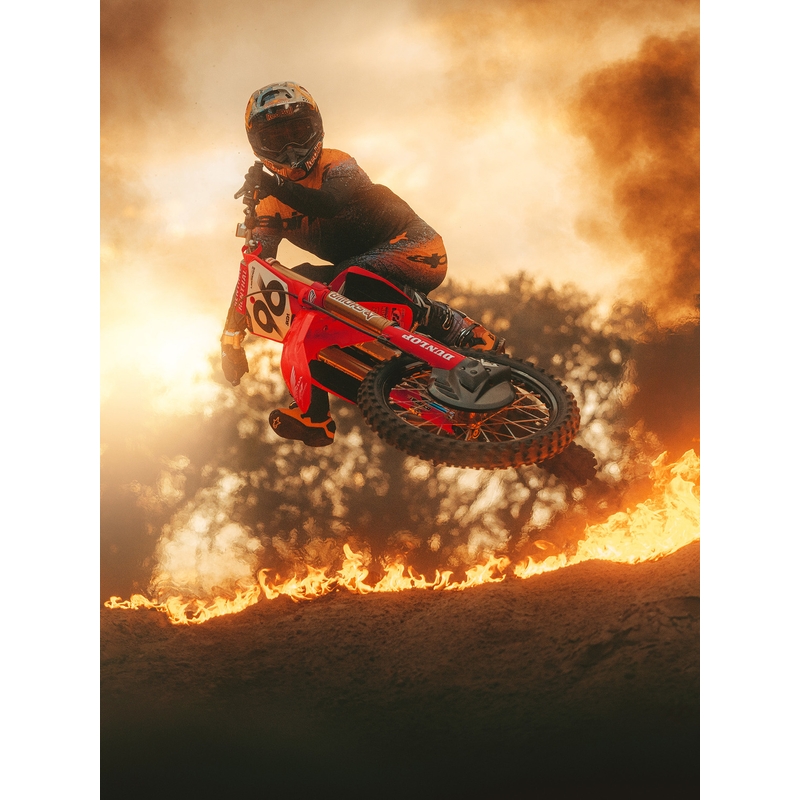 Alpinestars Supertech limited edition Black Hole motocross trøje sort