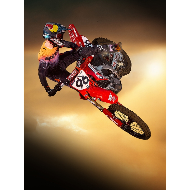 Alpinestars Supertech limited edition Black Hole motocross trøje sort