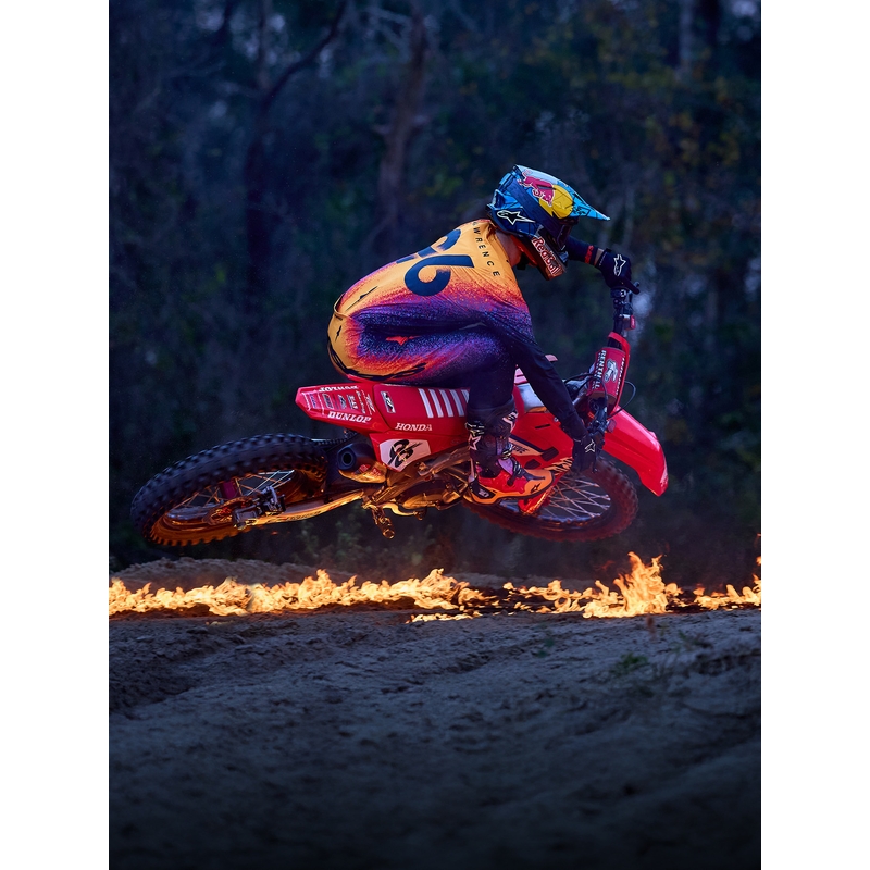Alpinestars Supertech limited edition Black Hole motocross trøje sort