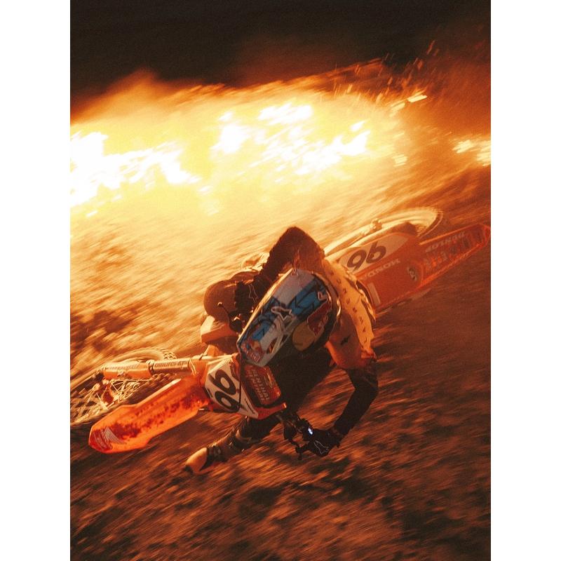 Alpinestars Supertech limited edition Black Hole motocross trøje sort