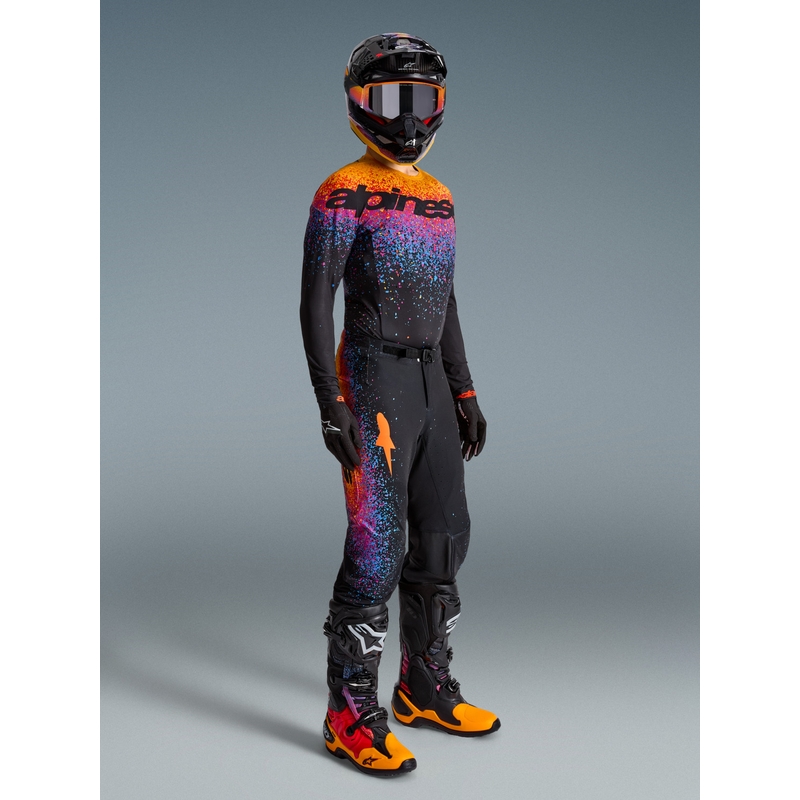 Alpinestars Supertech limited edition Black Hole motocross trøje sort
