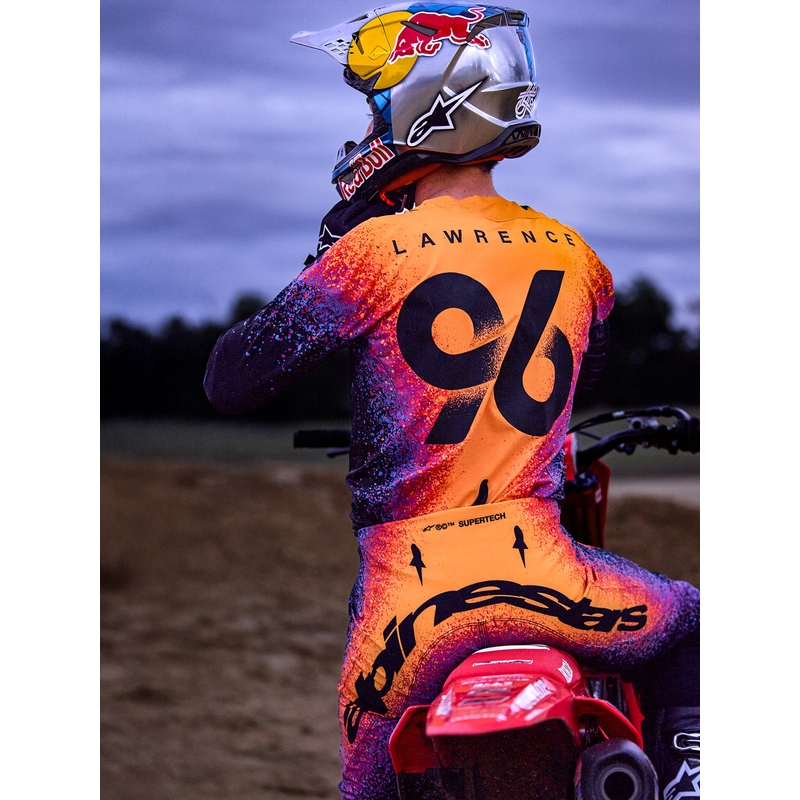 Alpinestars Supertech limited edition Black Hole motocross trøje sort