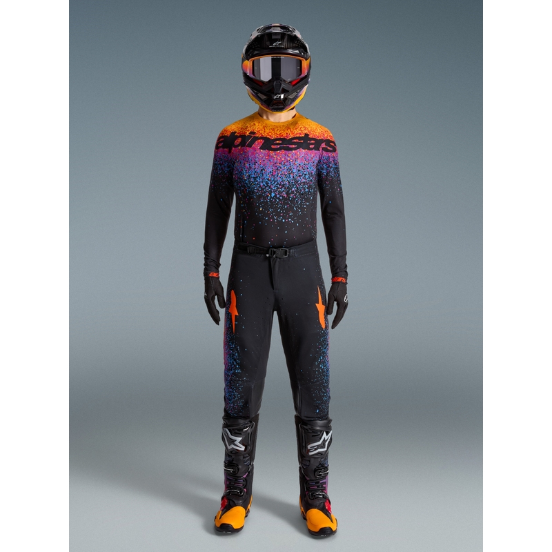 Alpinestars Supertech limited edition Black Hole motocross trøje sort