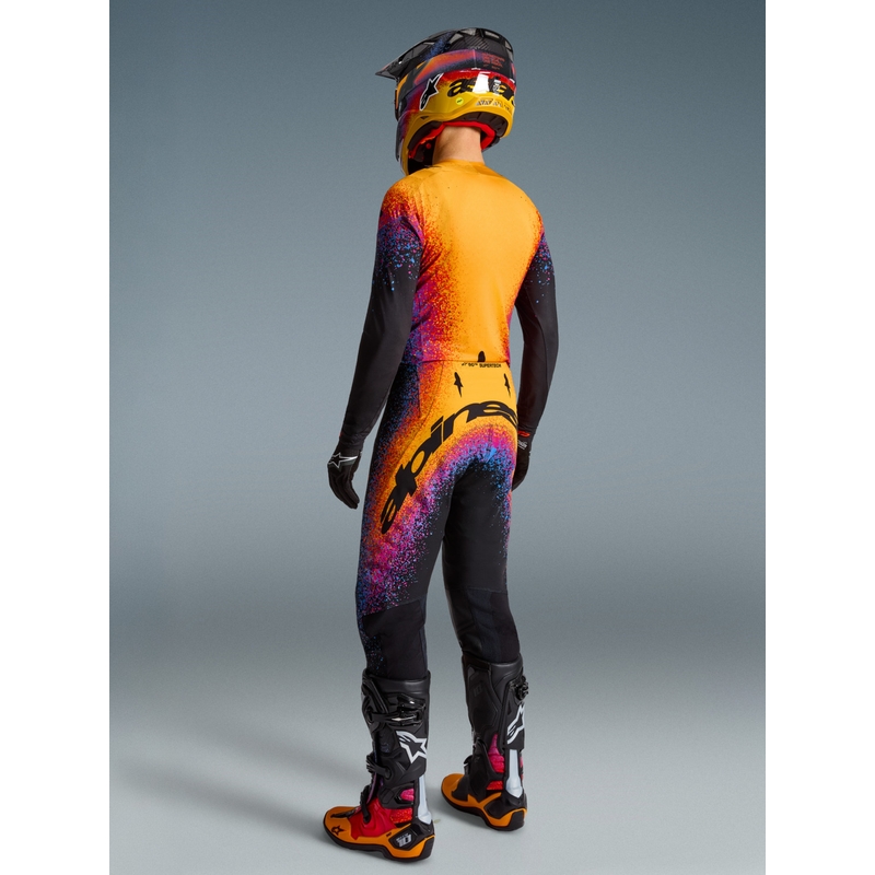 Alpinestars Supertech limited edition Black Hole motocross trøje sort