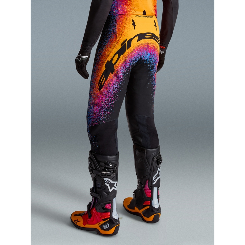 Alpinestars Supertech Limited Edition Black Hole Motocross Bukser - Sort