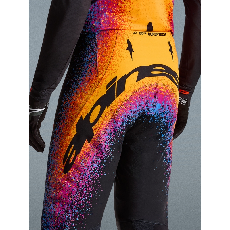 Alpinestars Supertech Limited Edition Black Hole Motocross Bukser - Sort