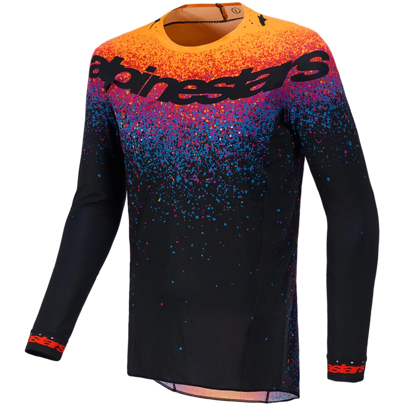 Alpinestars Supertech limited edition Black Hole motocross trøje sort