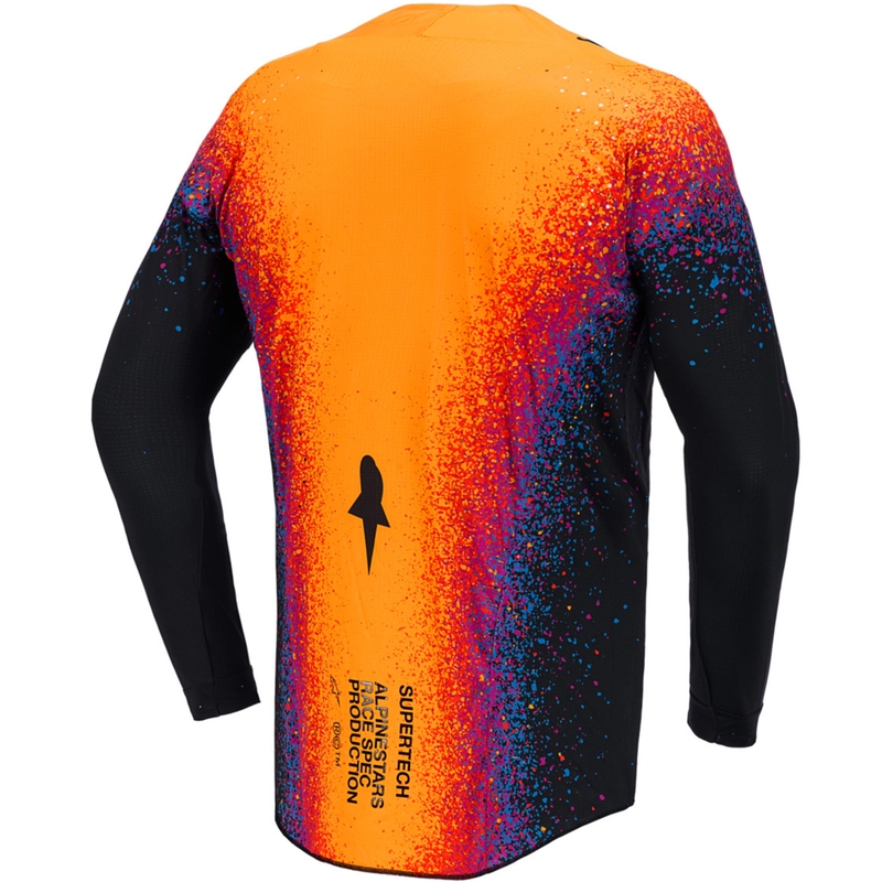 Alpinestars Supertech limited edition Black Hole motocross trøje sort