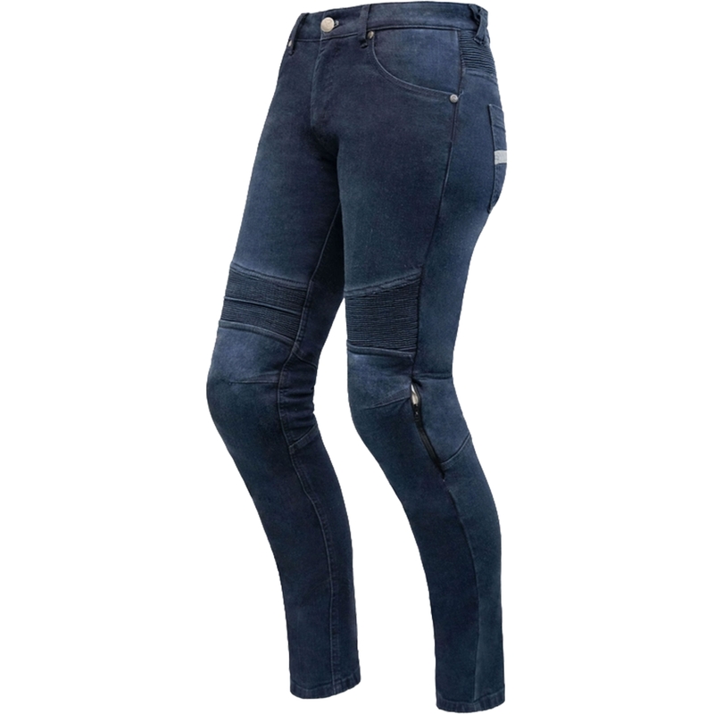Cropped Street Racer Spike II blå jeans til kvinder