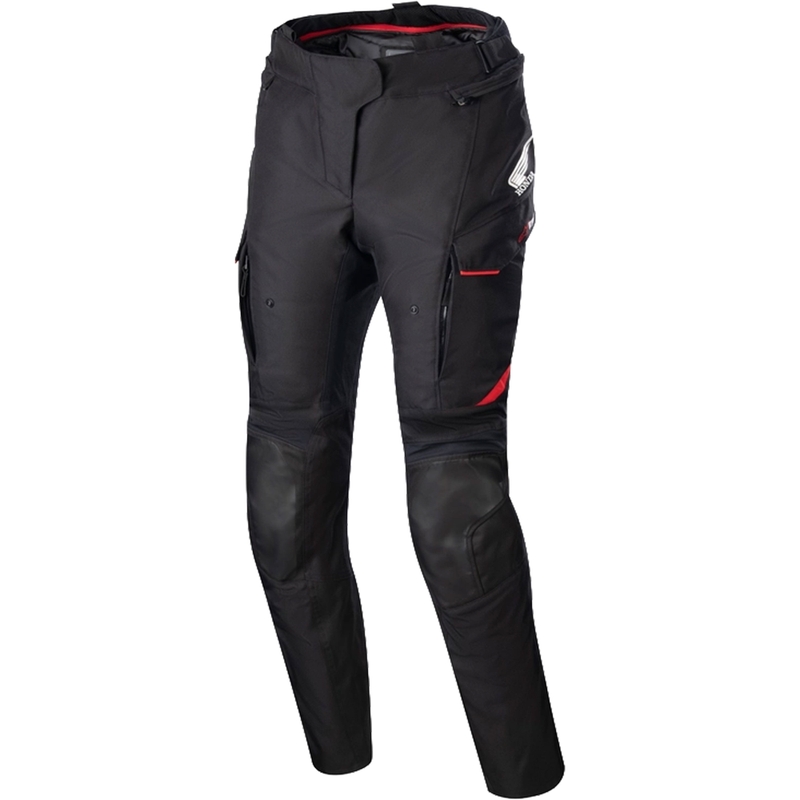 Alpinestars Stella Andes Drystar Honda damemotorcykelbukser sort-grå-rød