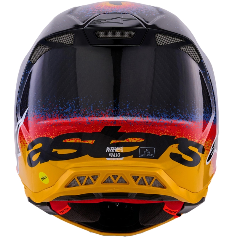 Alpinestars Supertech S-M10 limited edition motocrosshjelm Black Hole sort