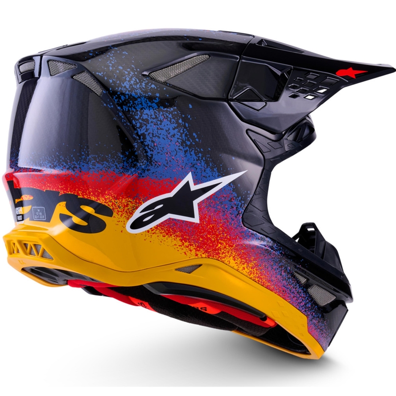 Alpinestars Supertech S-M10 limited edition motocrosshjelm Black Hole sort