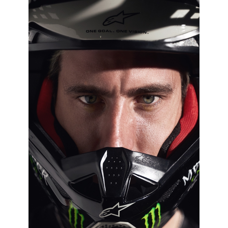 Alpinestars Techstar limited edition motocross trøje Wolf Dust sandsort