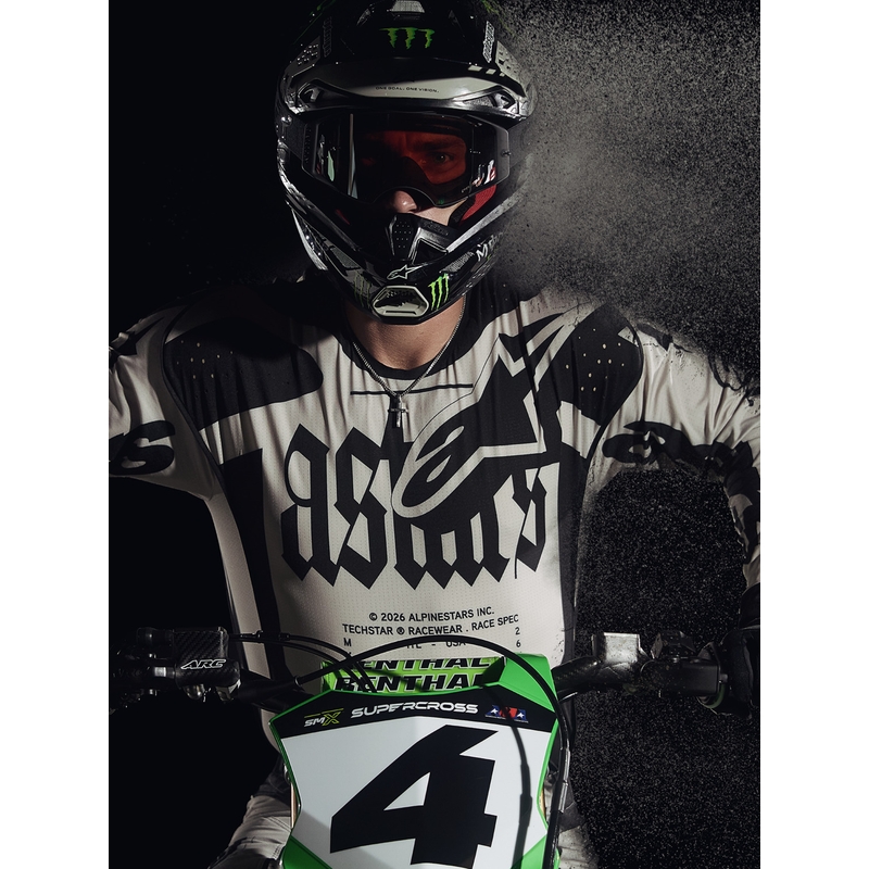 Alpinestars Techstar limited edition motocross trøje Wolf Dust sandsort