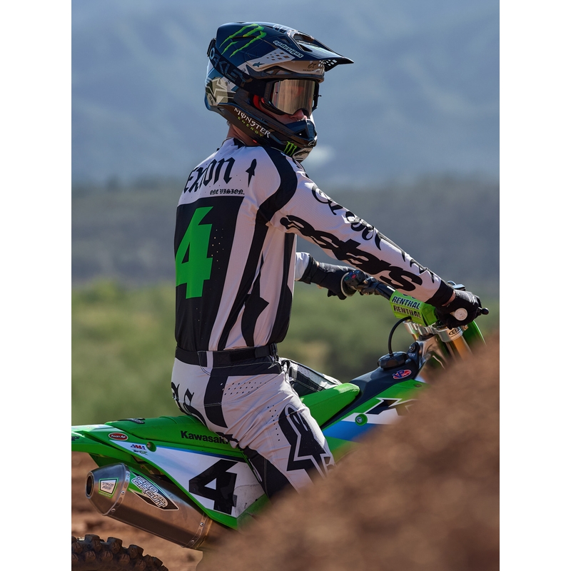 Alpinestars Techstar limited edition motocross trøje Wolf Dust sandsort