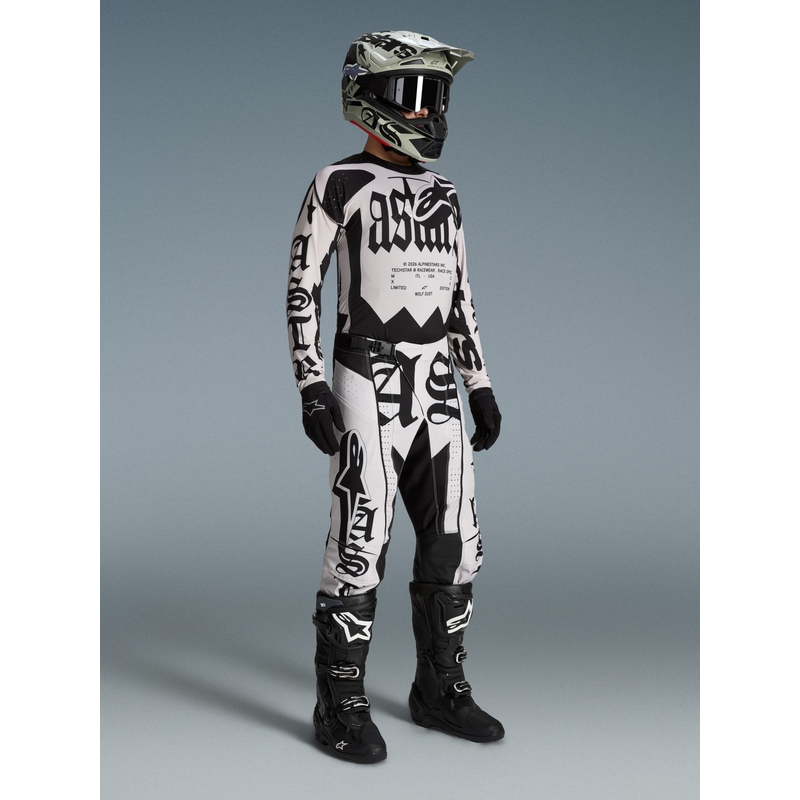 Alpinestars Techstar limited edition motocross trøje Wolf Dust sandsort