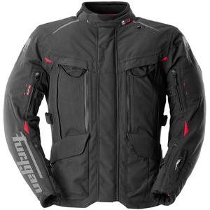 Furygan CHALLENGER 3C PRIMALOFT® motorcykeljakke sort-rød