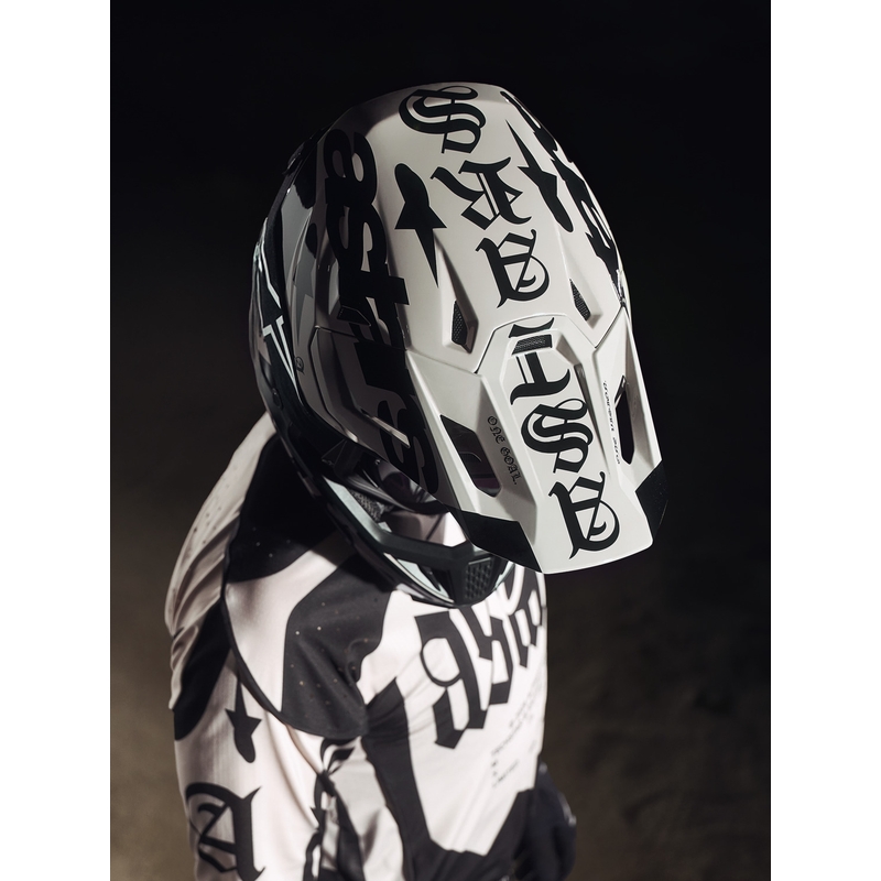 Alpinestars Supertech S-M7 limited edition motocrosshjelm Wolf Dust sandsort