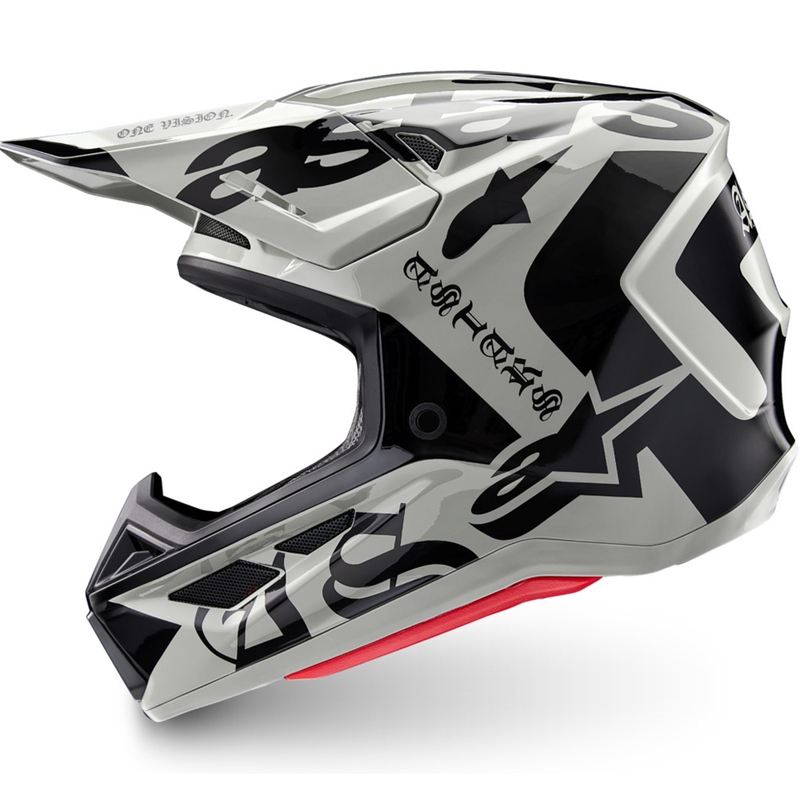 Alpinestars Supertech S-M7 limited edition motocrosshjelm Wolf Dust sandsort