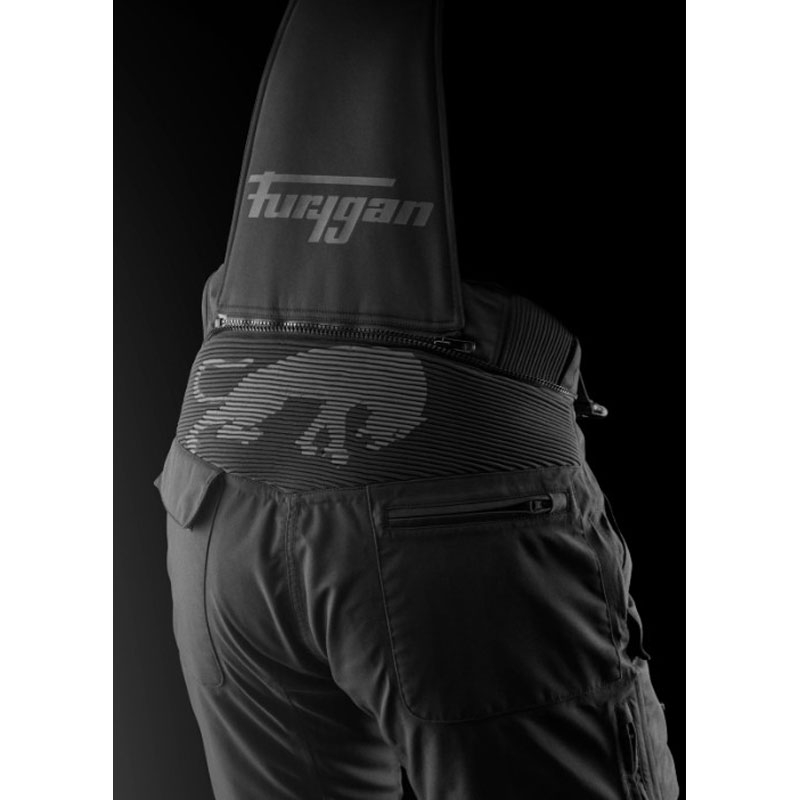 Furygan Redington 3C PRIMALOFT® motorcykelbukser, sort