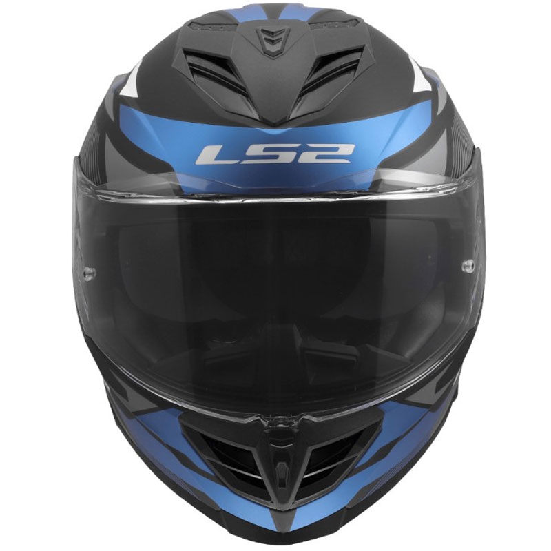 LS2 FF818 Storm III Komai full-face motorcykelhjelm sort-blå