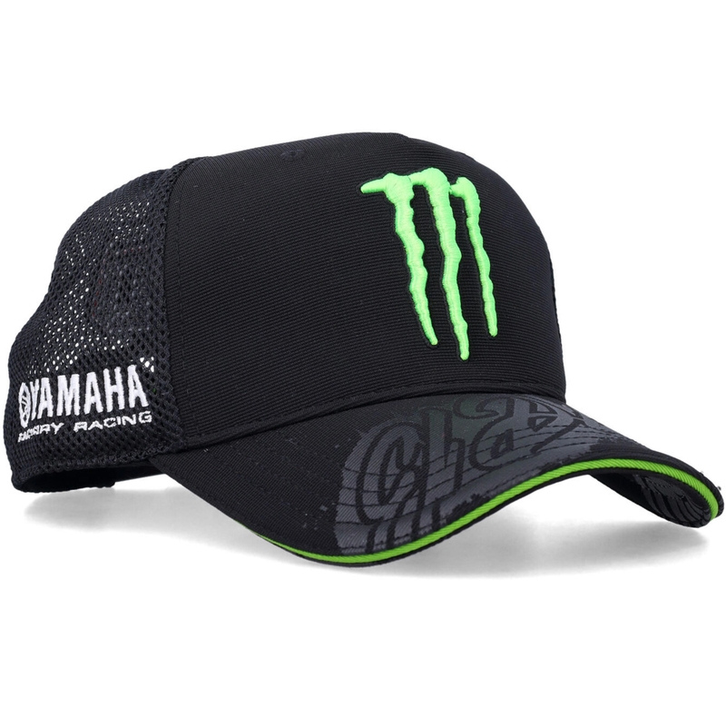 Yamaha Monster Fabio Quartararo Sponsorkasket, sort