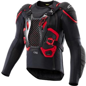 Alpinestars TECH-AIR®OFF-ROAD system motorcykel airbagvest sort-rød