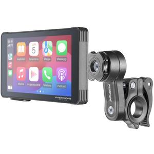 Motorcykel telefonspejling display med beskyttelsesglas Interphone RideSync sort