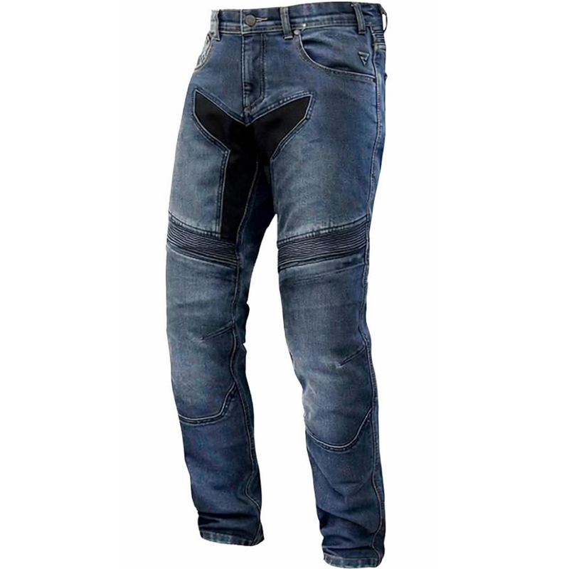 Rebelhorn Eagle 4 SF motorcykeljeans, vasket blå