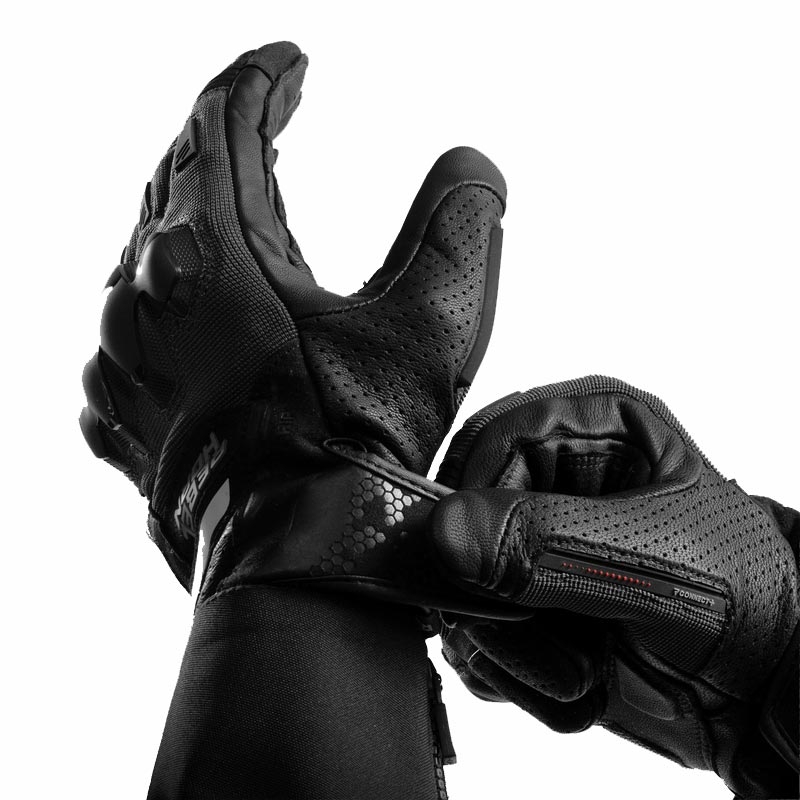 Rebelhorn Defender motorcykelhandsker sorte