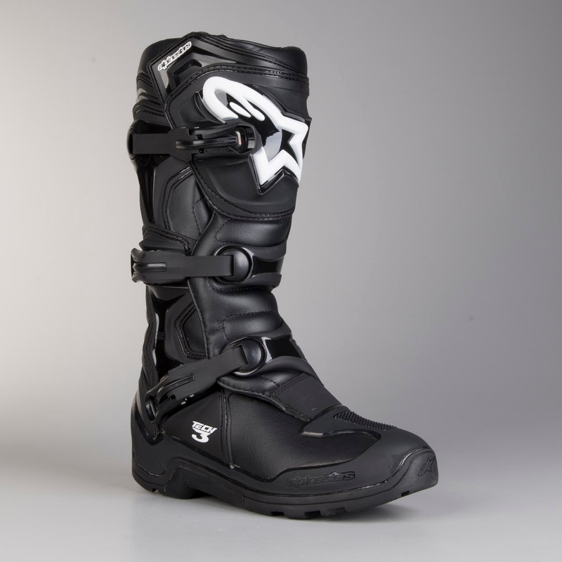 Alpinestars Tech 3 sorte motorcykelstøvler