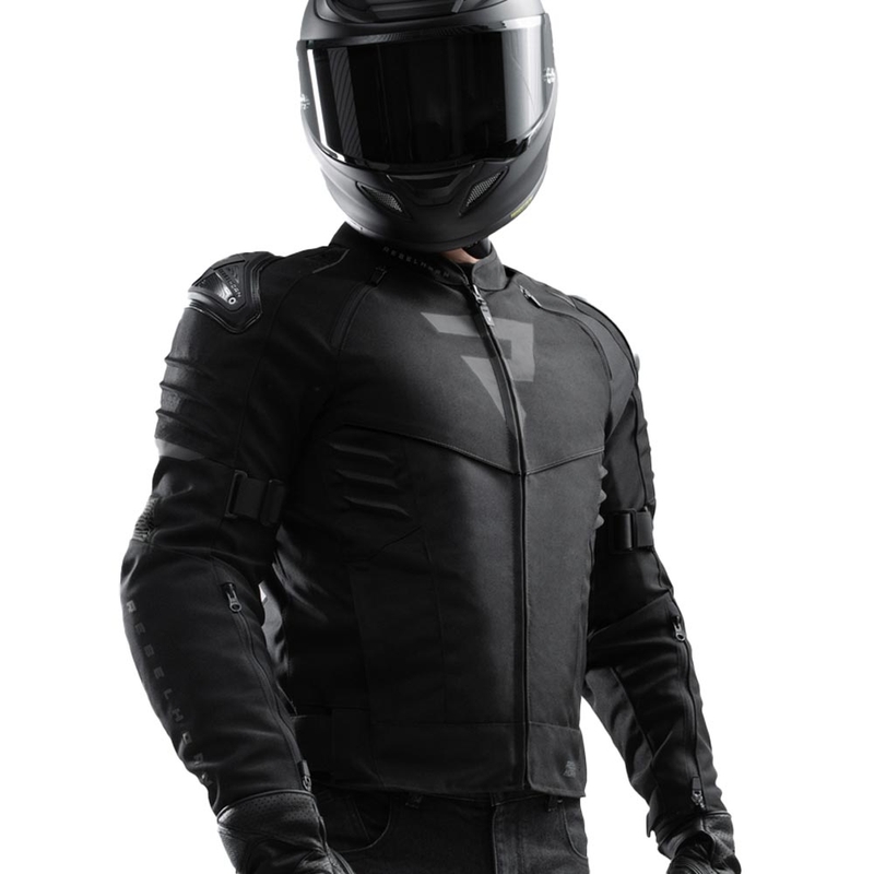 Rebelhorn Vandal 2 motorcykeljakke sort