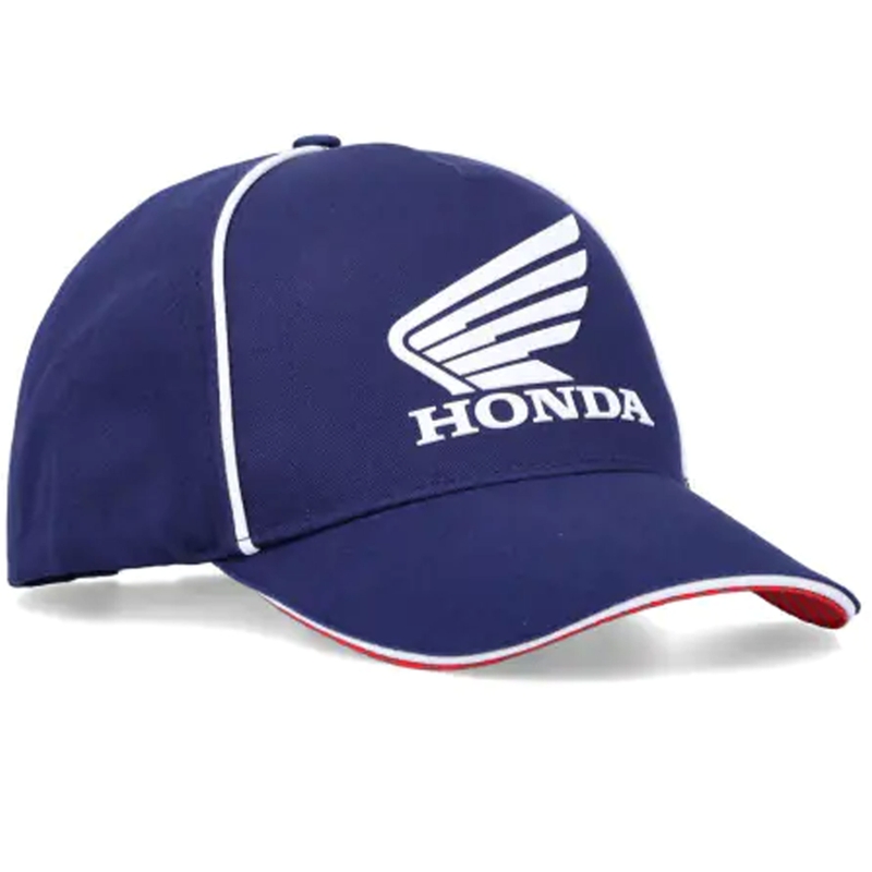 Honda Racing Baseballkasket Hvid Vingeblå