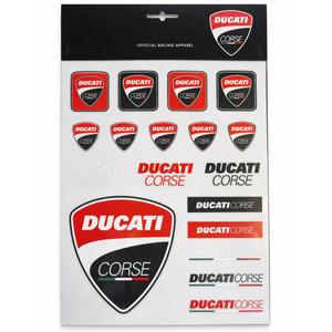 Klistermærker Ducati Corse Big Sticker Set flerfarvet