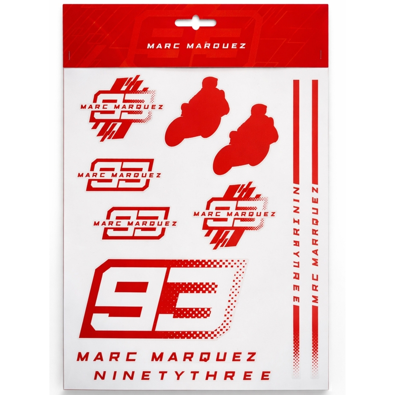 Ducati Marc Marquez Store Klistermærker MM93 rød