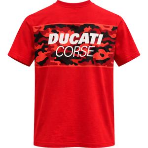 Ducati Corse CAMU T-shirt rød