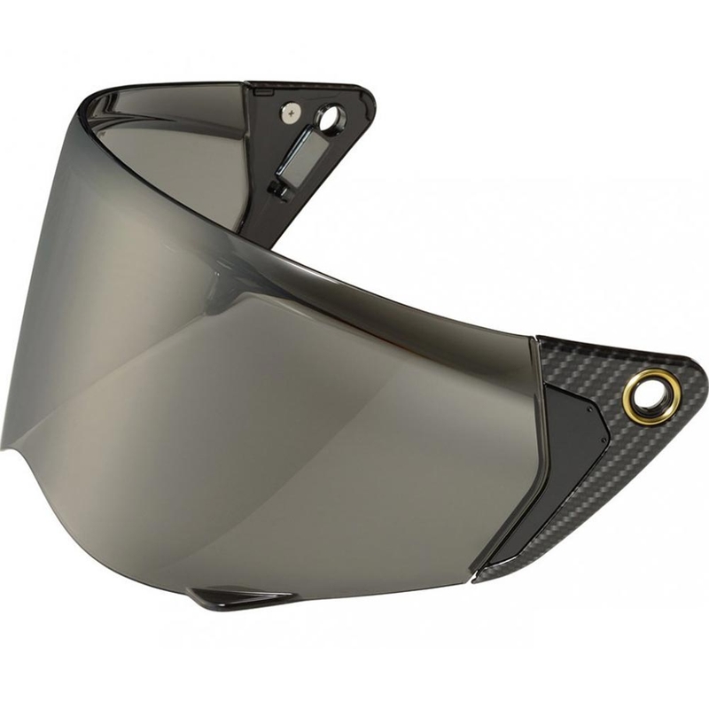 Scorpion KDF-19 visir til motorcykelhjelme EXO-HX1/CARBON mørk røget