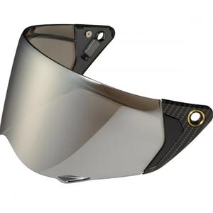 Scorpion KDF-19 visir til motorcykelhjelme EXO-HX1/CARBON lys sølv