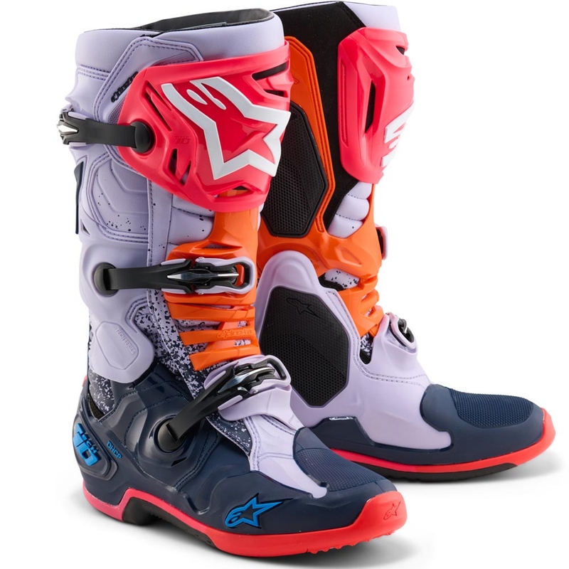 Alpinestars TECH 10 Limited Edition Records Motocross Støvler Sort