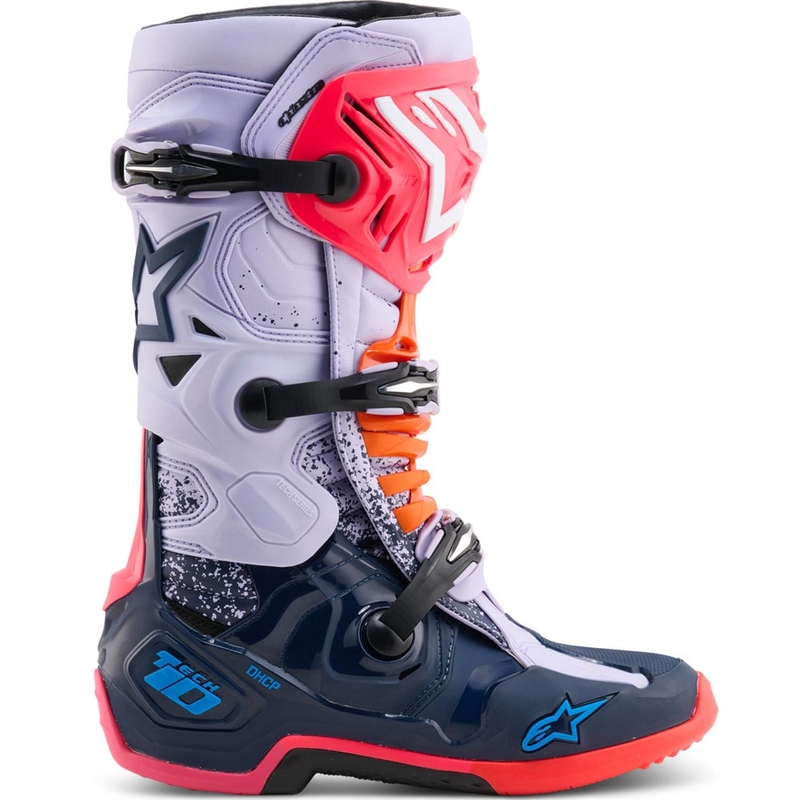 Alpinestars TECH 10 Limited Edition Records Motocross Støvler Sort