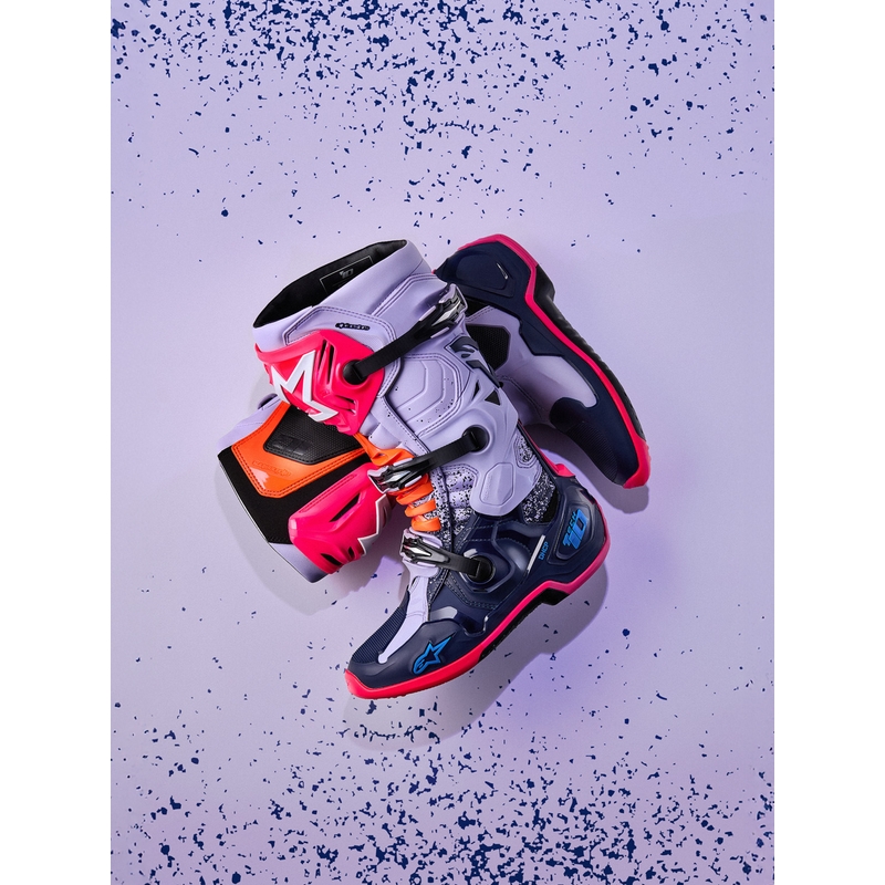 Alpinestars TECH 10 Limited Edition Records Motocross Støvler Sort