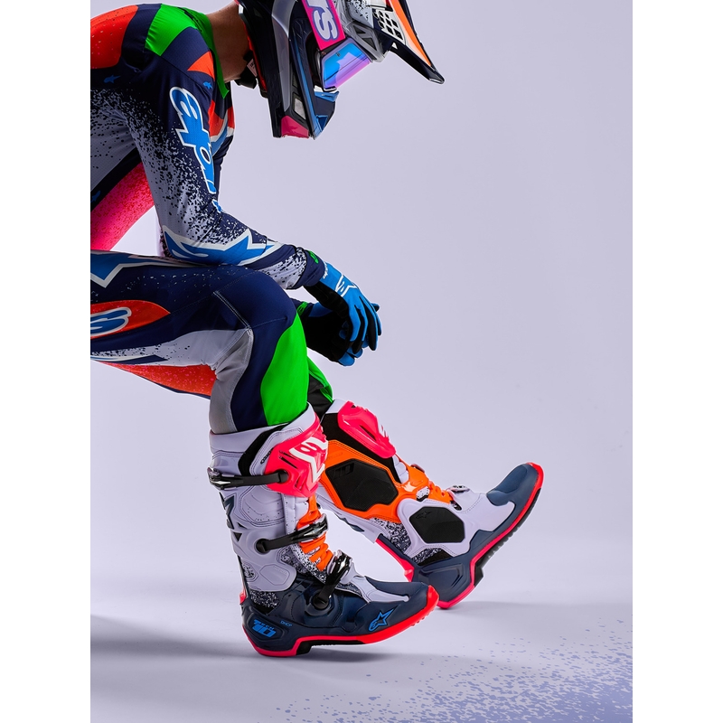 Alpinestars TECH 10 Limited Edition Records Motocross Støvler Sort