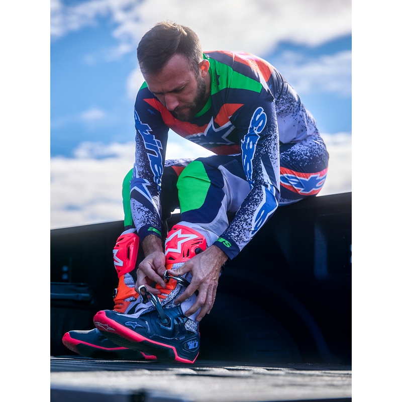 Alpinestars TECH 10 Limited Edition Records Motocross Støvler Sort