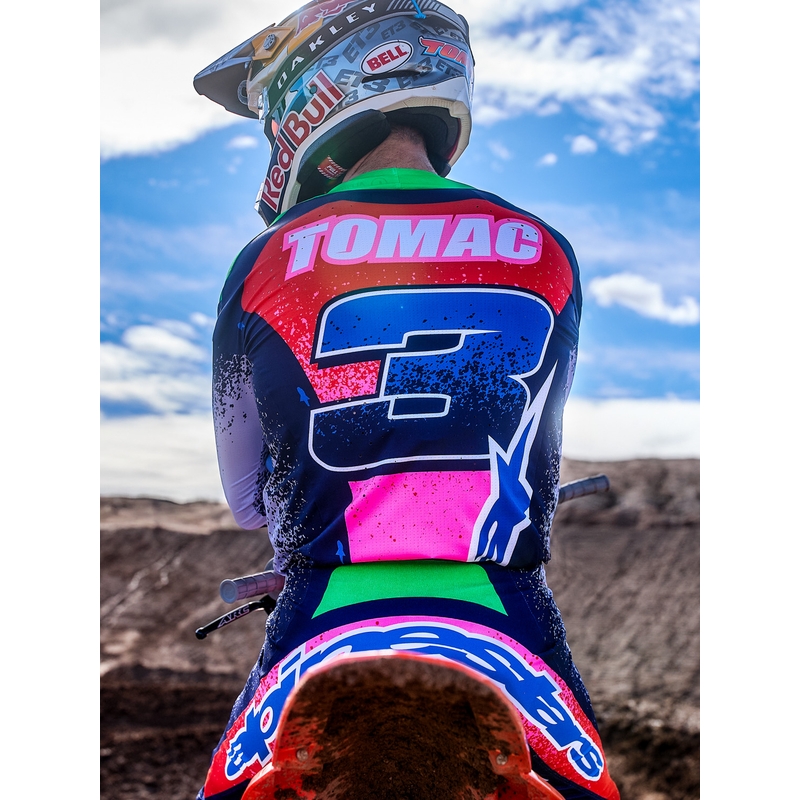 Alpinestars Supertech Limited Edition Records Motocross Trøje - Grå