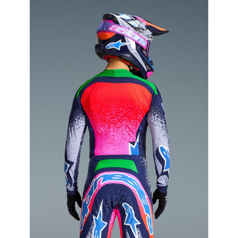 Alpinestars Supertech Limited Edition Records Motocross Trøje - Grå