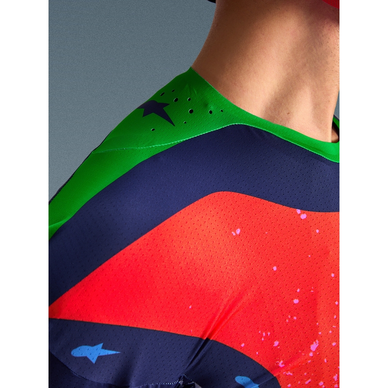 Alpinestars Supertech Limited Edition Records Motocross Trøje - Grå